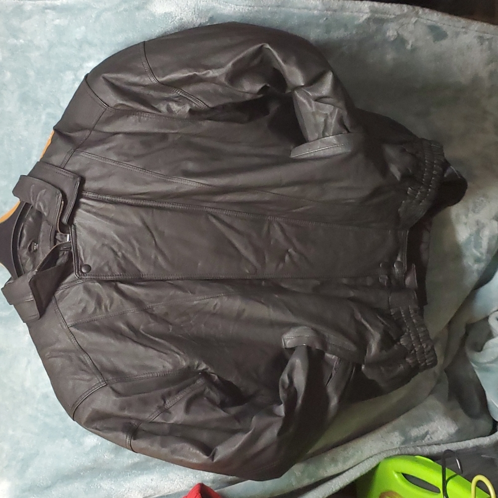 Wilda genuine leather New York jacket